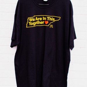 TENNESSEE McDonald's Employee T Shirt 2XL KEEP CALM We Are In This Together